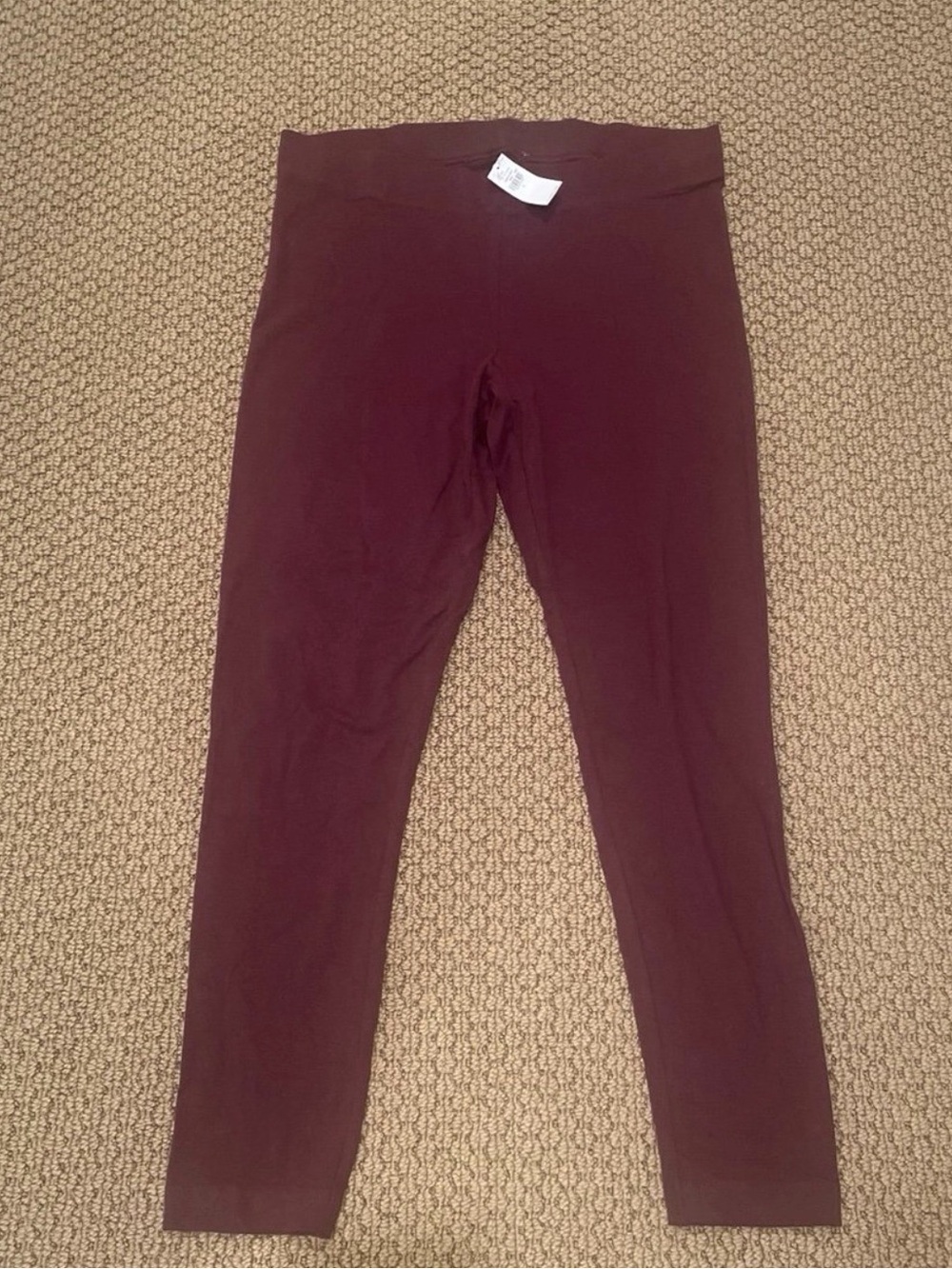 Old Navy Women’s Burgundy Leggings NWT Large